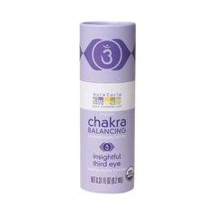 Aura Cacia, Chakra Balancing Aromatherapy Roll-On, Insightful Third Eye, 0.31 Oz