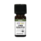 Aura Cacia, Essential Oil, Organic Lemon Eucalyptus, 0.25 Fl Oz