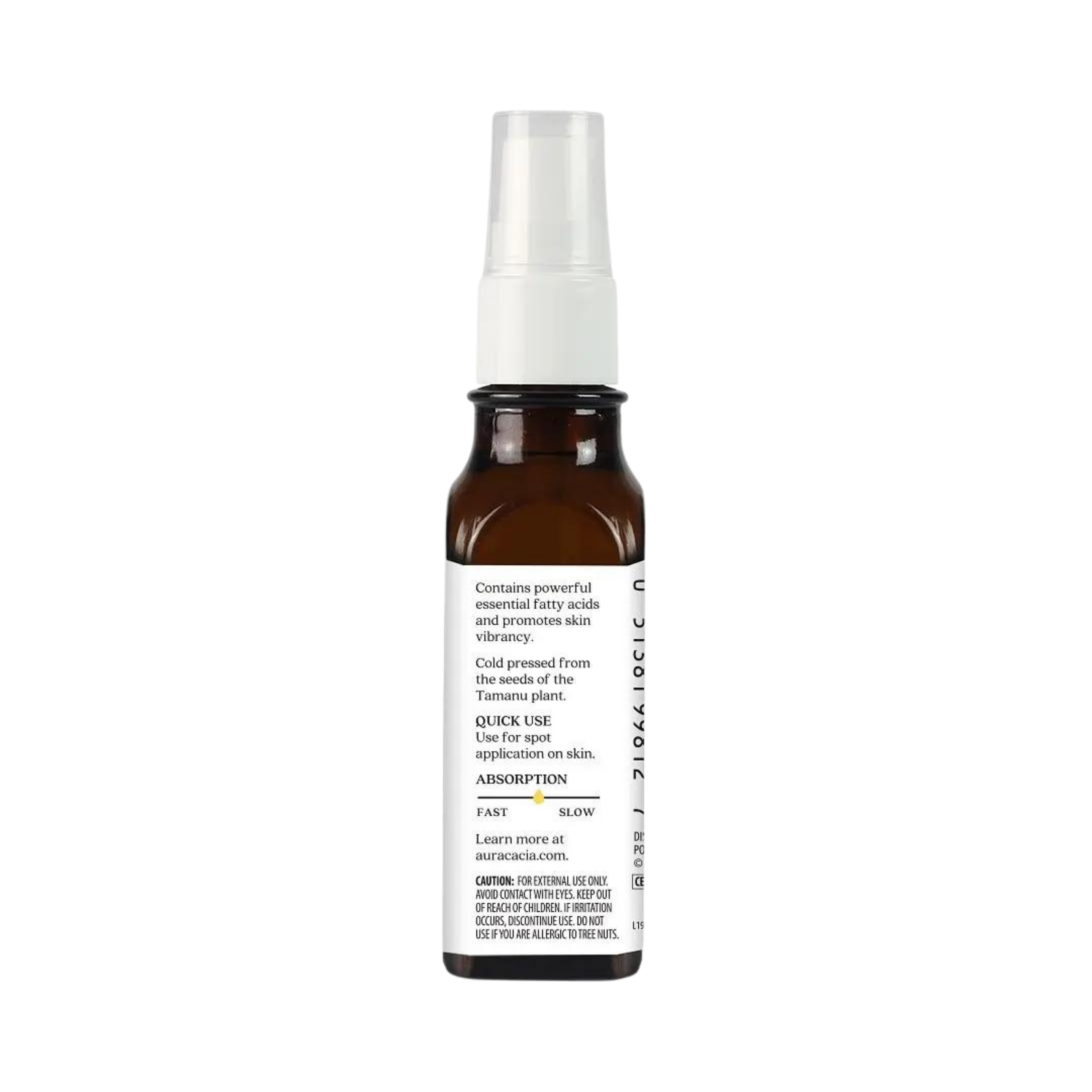 Aura Cacia, Organic Tamanu Skin Care Oil, 1 Oz