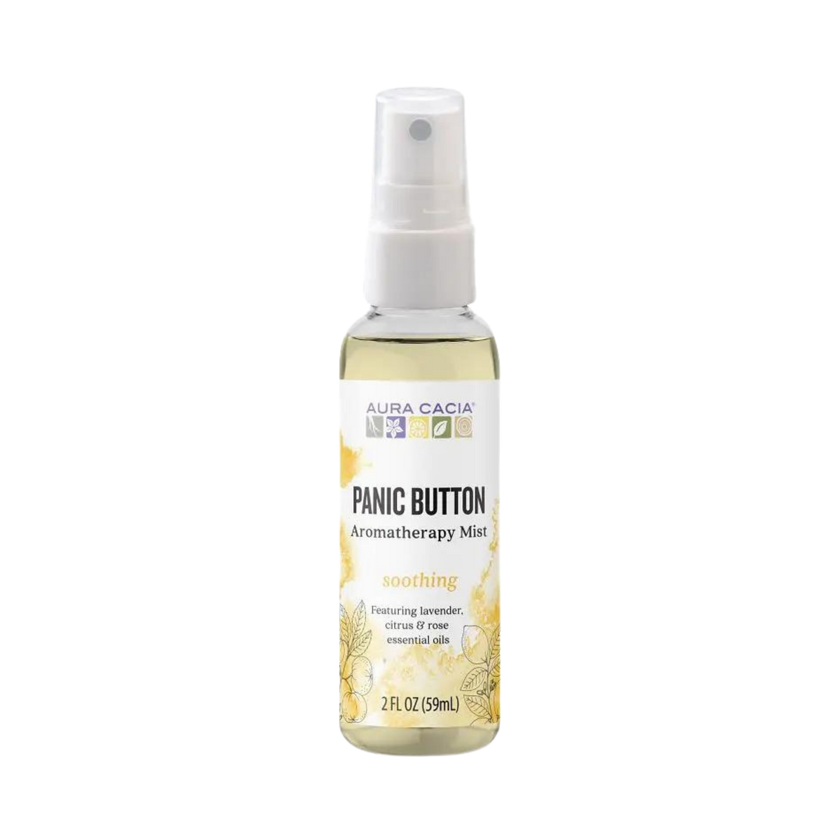 Aura Cacia, Panic Button Aromatherapy Mist, 2 Oz