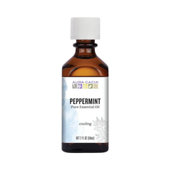 Aura Cacia, Peppermint Essential Oil, 2 Oz