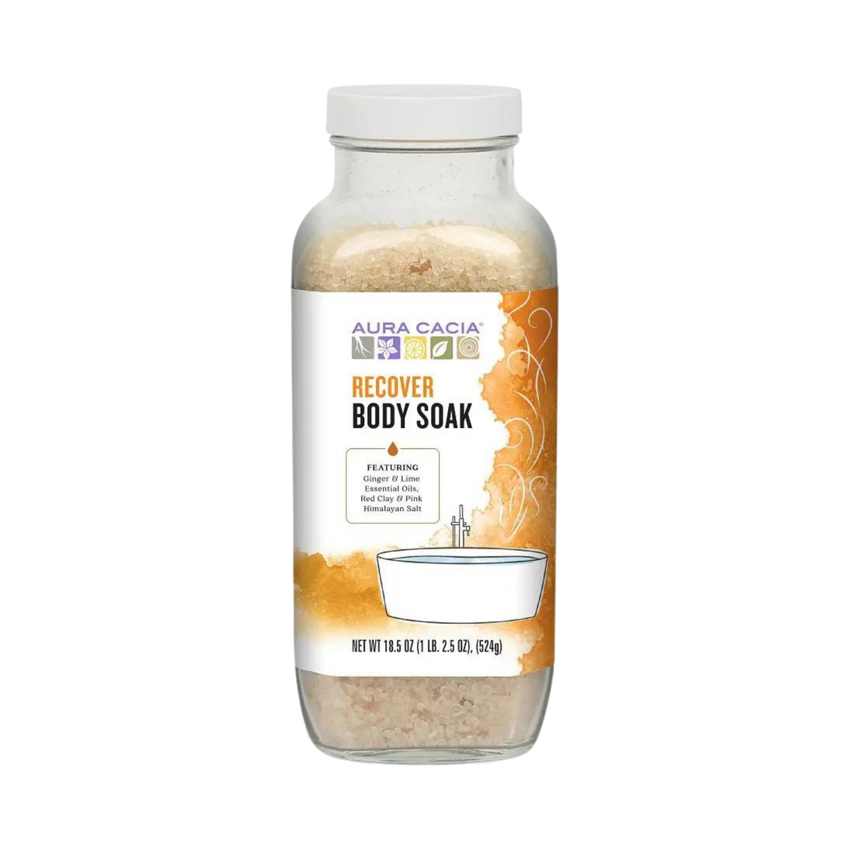 Aura Cacia, Body Soak, Recover, 18.5 Oz