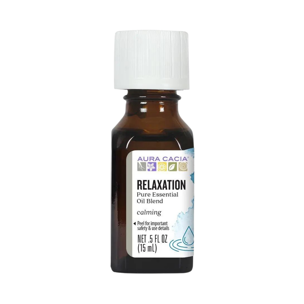 Aura Cacia, Essential Oil Blend, Relaxation, 0.5 Oz