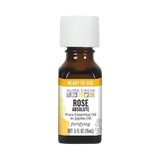 Aura Cacia, Essential Oil In Jojoba Oil, Rose Absolute, 0.5 Oz