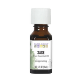 Aura Cacia, Sage Essential Oil, 0.5 Oz