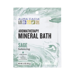 Aura Cacia, Mineral Bath, Balancing Sage, 2.5 Oz