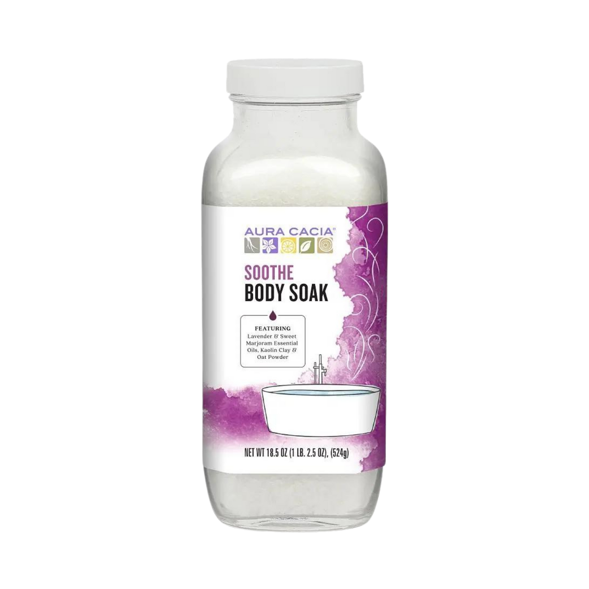 Aura Cacia, Body Soak, Soothe, 18.5 Oz