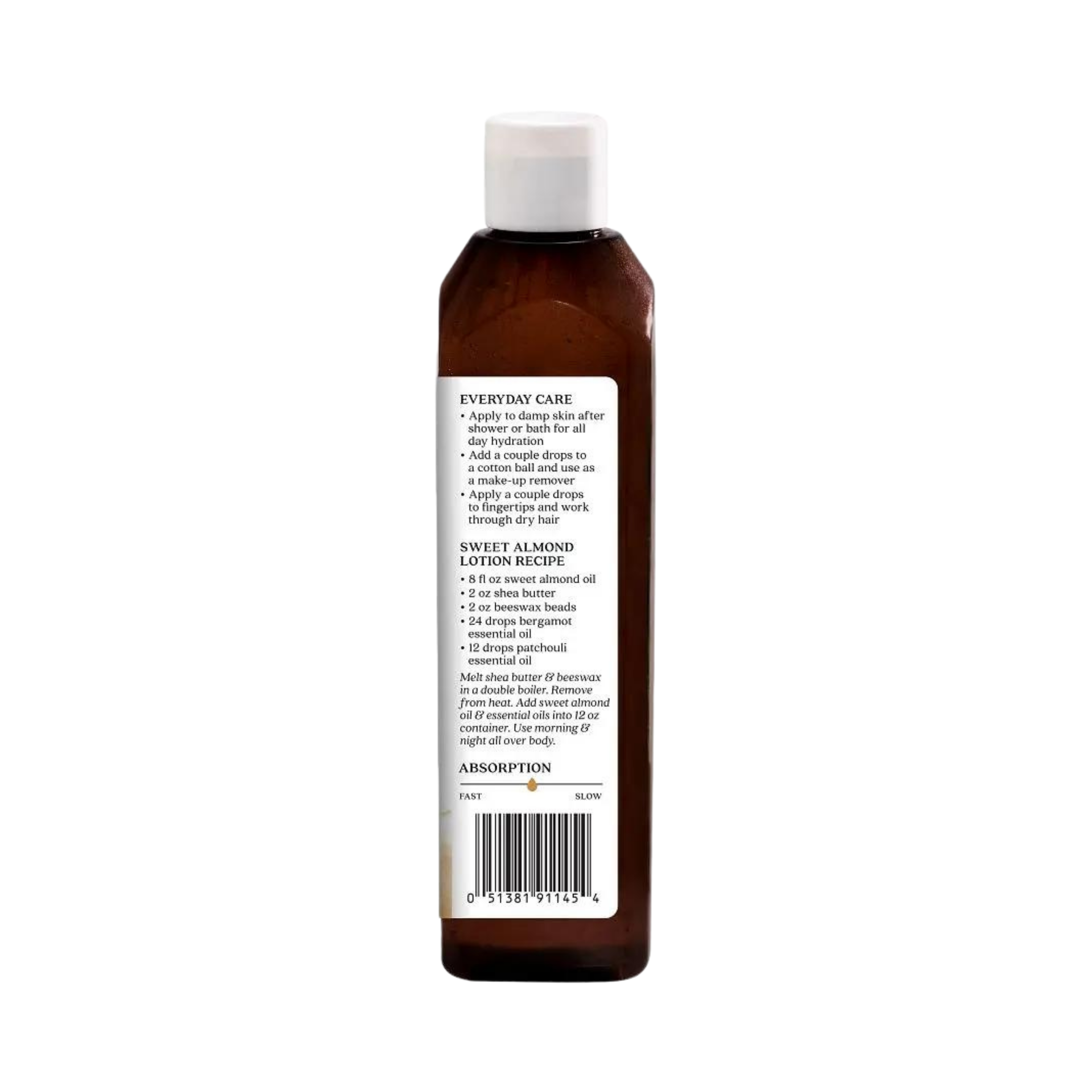 Aura Cacia, Skin Care Oil, Sweet Almond, 16 Oz