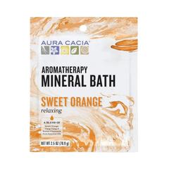 Aura Cacia, Mineral Bath, Relaxing Sweet Orange, 2.5 Oz