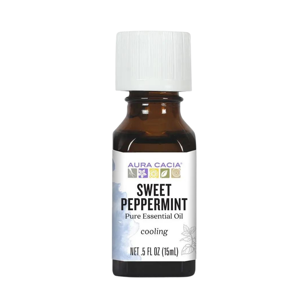 Aura Cacia, Essential Oil, Sweet Peppermint, 0.5 Fl Oz