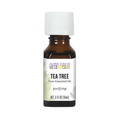 Aura Cacia, Tea Tree Essential Oil, 0.5 Oz