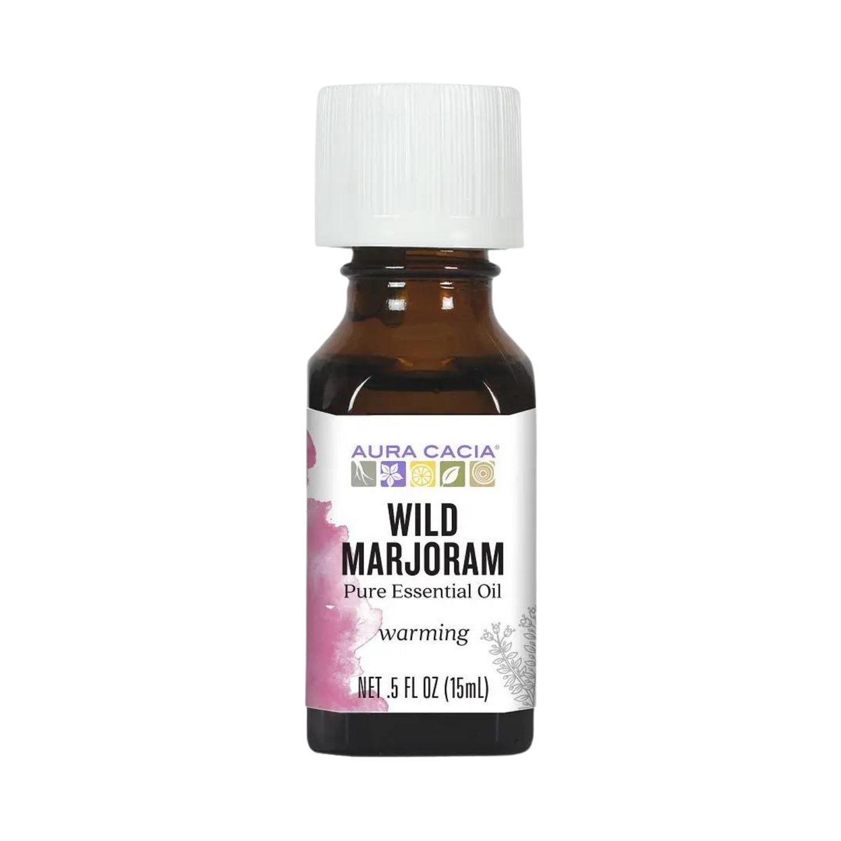 Aura Cacia, Wild Marjoram Essential Oil, 0.5 Oz