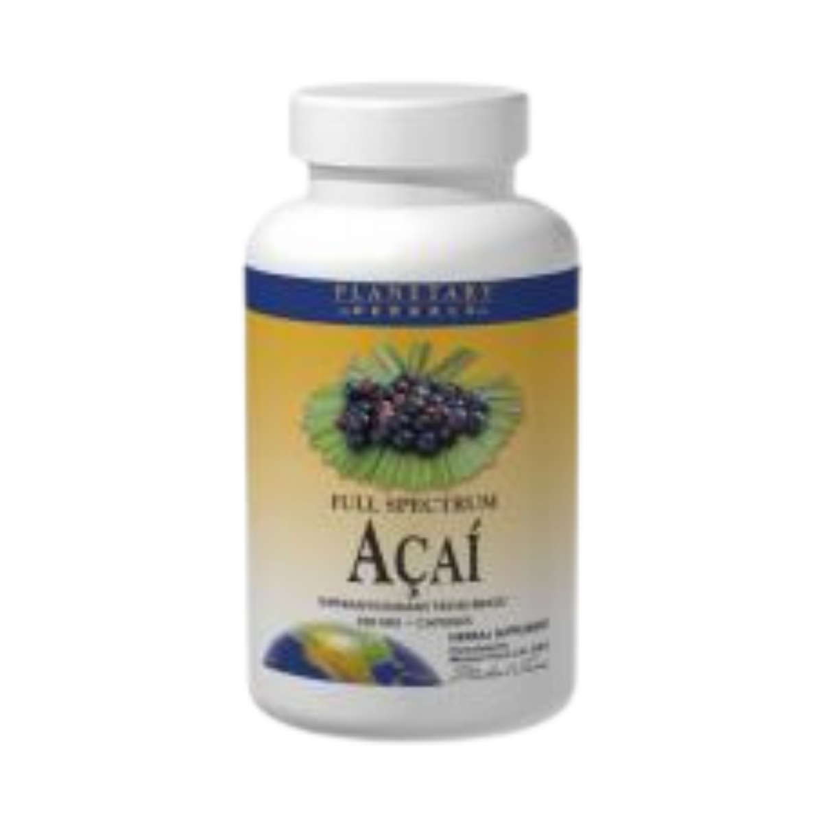 Planetary Herbals, Acai, Full Spectrum, 120 Capsules