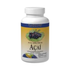 Planetary Herbals, Acai, Full Spectrum, 120 Capsules