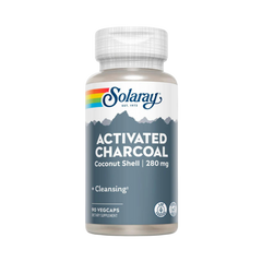 Solaray, Activated Charcoal, 90 Capsules