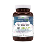 Amazing Flora, Probiotic 30 Billion 13 Probiotic Strains, 60 Vegetarian Capsules