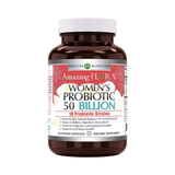 Amazing Flora, Women's Probiotic 50 Billion 10 Probiotic Strains, 60 Vegetarian Capsules