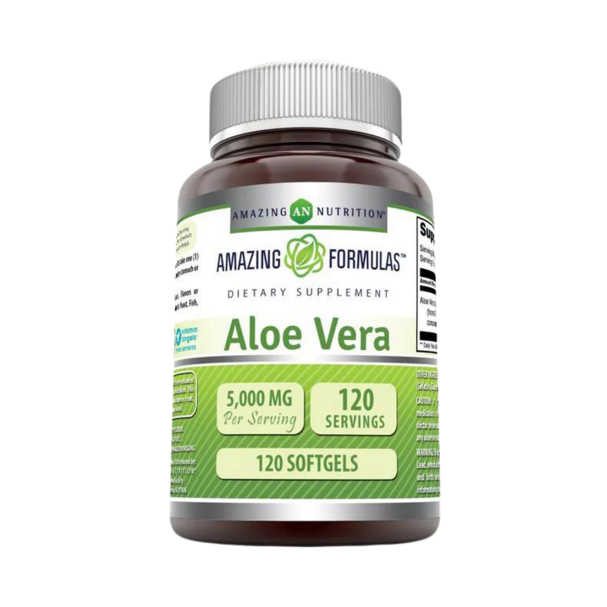 Amazing Formulas, Aloe Vera, 5000 mg, 120 Softgels