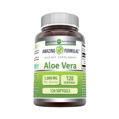 Amazing Formulas, Aloe Vera, 5000 mg, 120 Softgels