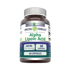 Amazing Formulas, Alpha Lipoic Acid, 600 mg, 60 Capsules