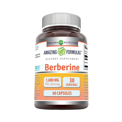 Amazing Formulas, Berberine, 1000 Mg, 60 Capsules