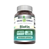 Amazing Formulas, Biotin Supplement, 10,000 mcg, 100 Capsules