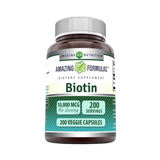 Amazing Formulas, Biotin Supplement, 10,000 mcg, 200 Capsules