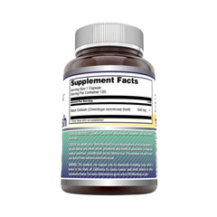 Amazing Formulas, Black Cohosh, 540 mg, 120 Capsules