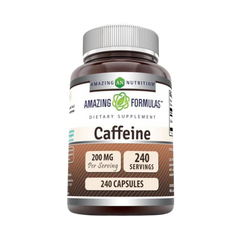 Amazing Formulas, Caffeine, 200 Mg, 240 Capsules