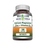 Amazing Formulas, Calcium Magnesium Zinc + D3, 300 Tablets