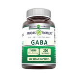 Amazing Formulas, Pharma GABA, 750 Mg, 100 Veggie Capsules