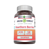 Amazing Formulas, Hawthorn Berries, 565mg, 120 Capsules