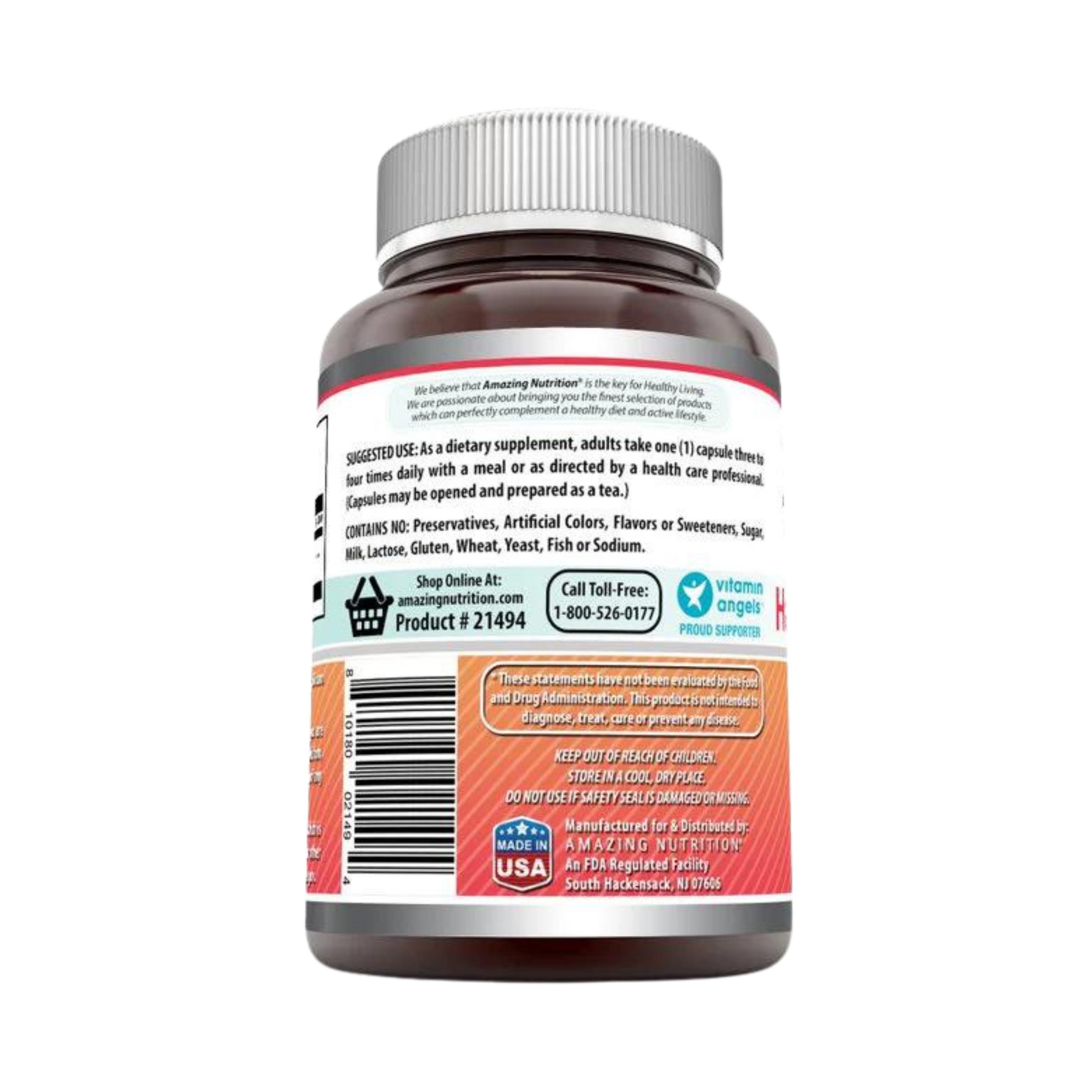 Amazing Formulas, Hawthorn Berries, 565mg, 120 Capsules