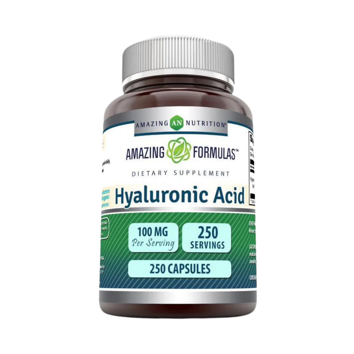 Amazing Formulas, Hyaluronic Acid, 100 mg, 250 Capsules