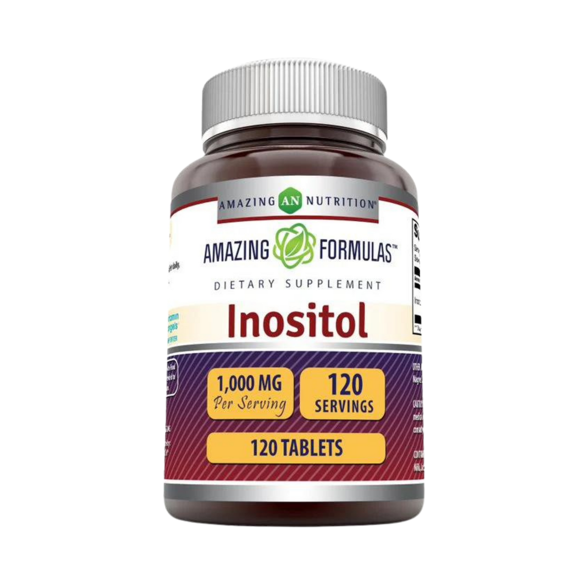 Amazing Formulas, Inositol, 1000 Mg, 120 Tablets