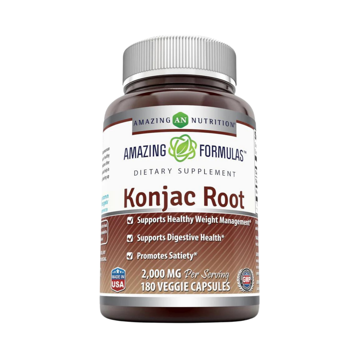 Amazing Formulas, Konjac Root, 2000 mg, 120 Veggie Capsules