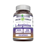 Amazing Formulas, L-Arginine, 500 Mg, 250 Capsules