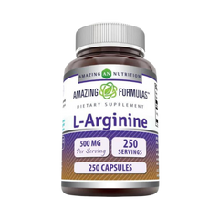 Amazing Formulas, L-Arginine, 500 mg, 250 Capsules