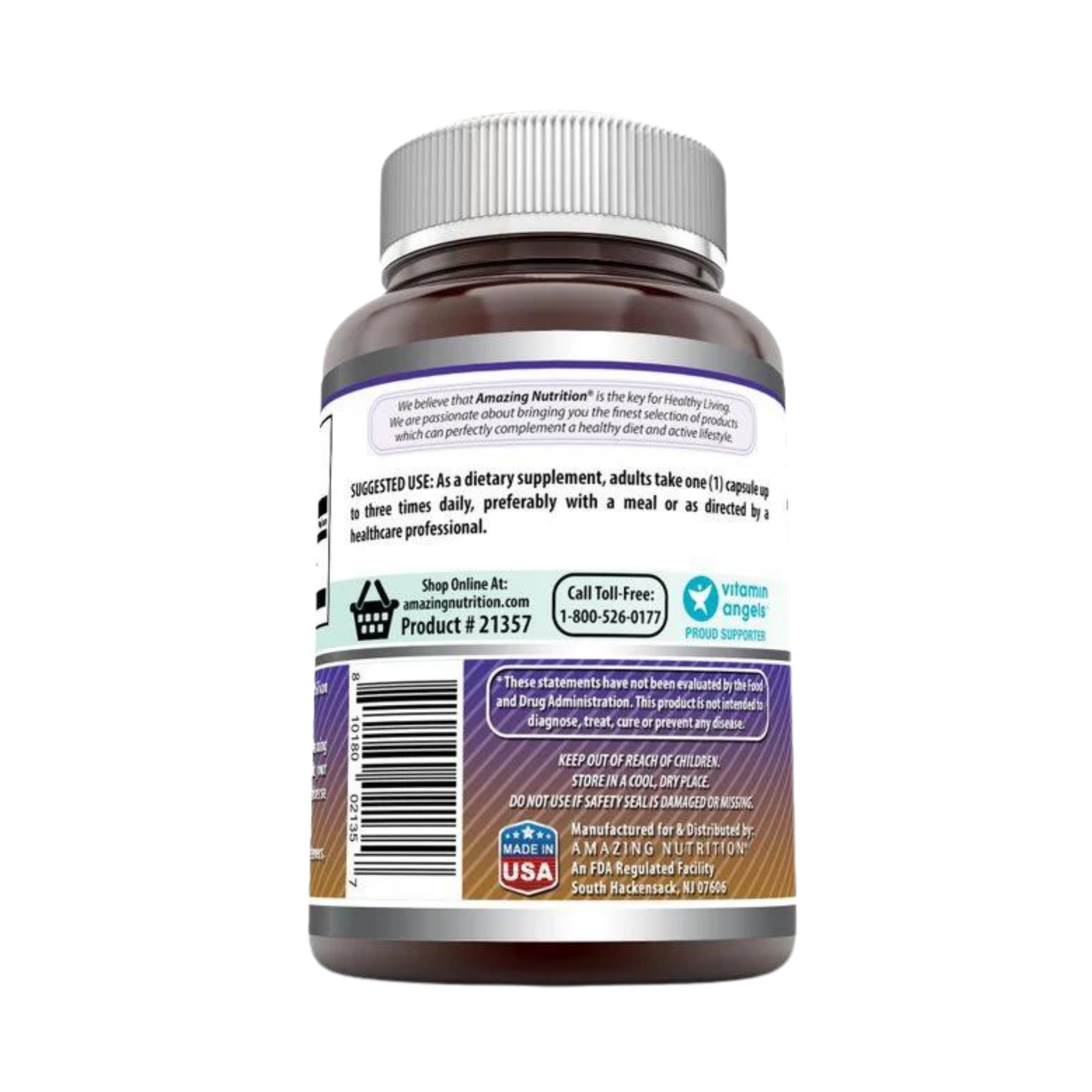 Amazing Formulas, L-Arginine, 500 mg, 250 Capsules