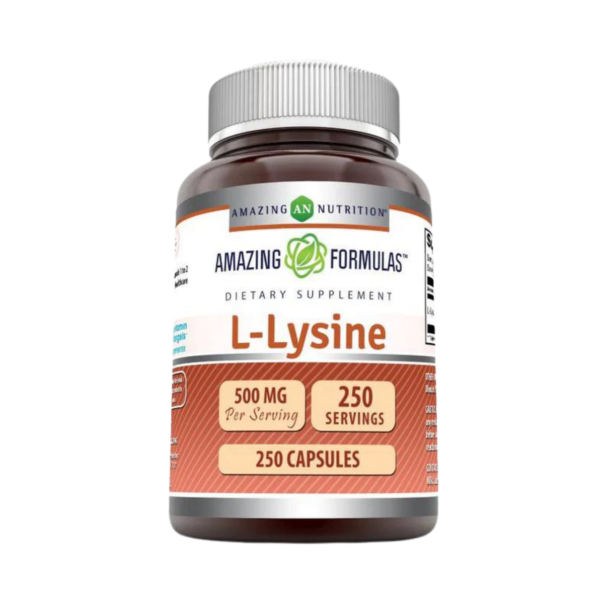 Amazing Formulas, L-Lysine, 500mg, 250 Caspules