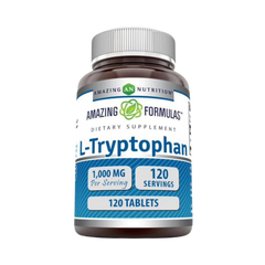 Amazing Formulas, L-Tryptophan, 1000 Mg, 120 Tablets