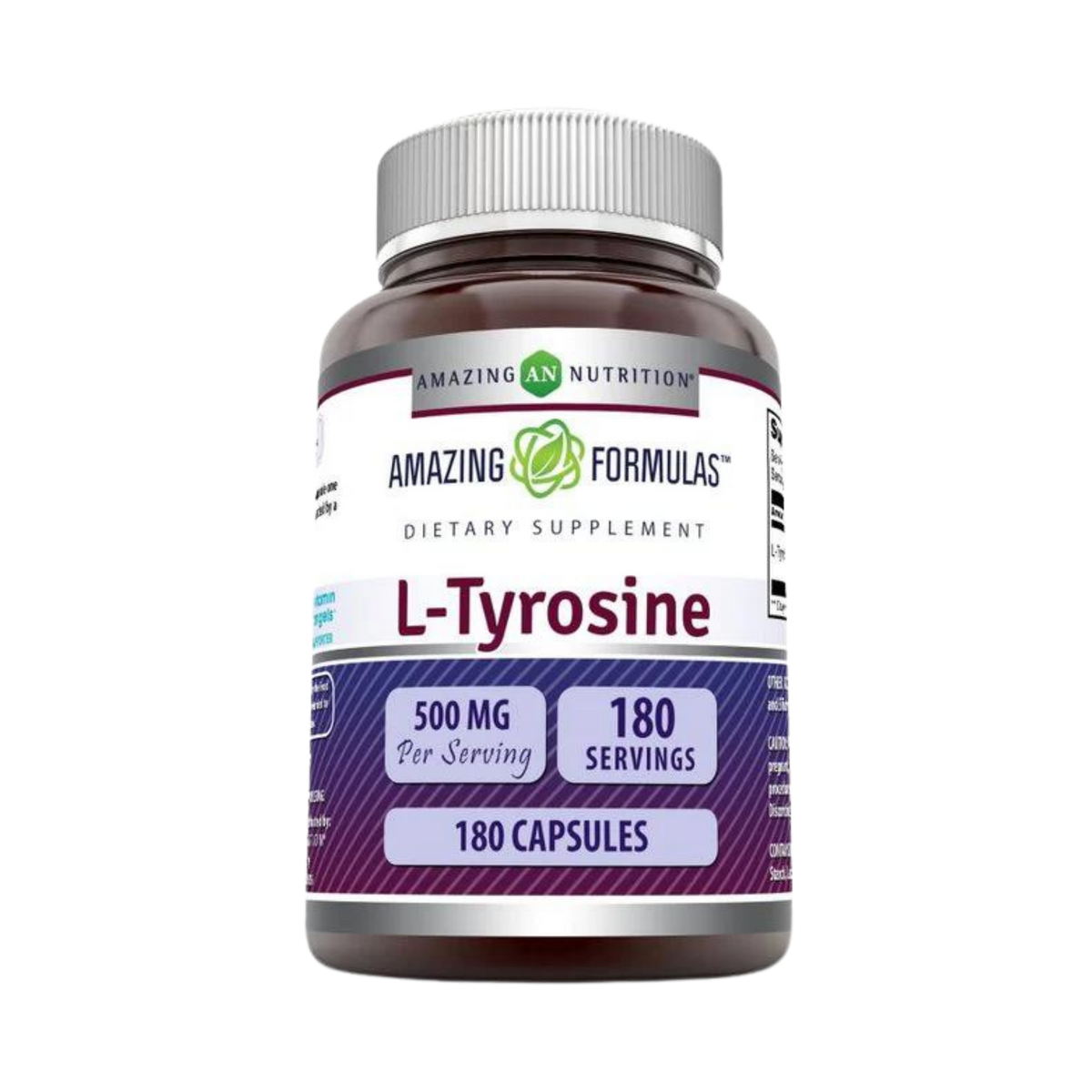 Amazing Formulas, L Tyrosine, 500 mg, 180 Capsules