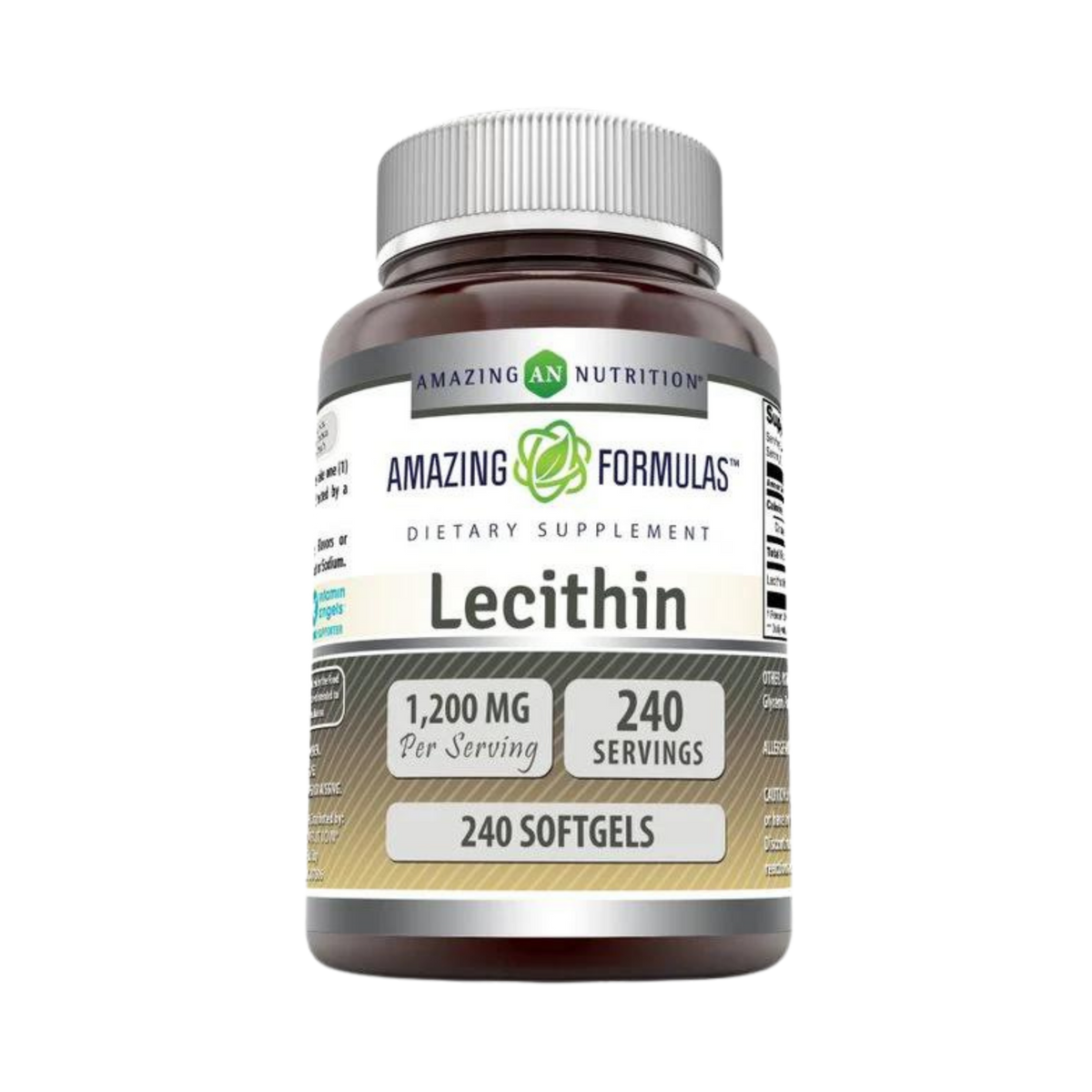 Amazing Formulas, Lecithin, 1200 mg, 240 Softgels