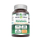 Amazing Formulas, Melatonin Quick Dissolve, Citrus Flavor, 10 Mg, 250 Tablets