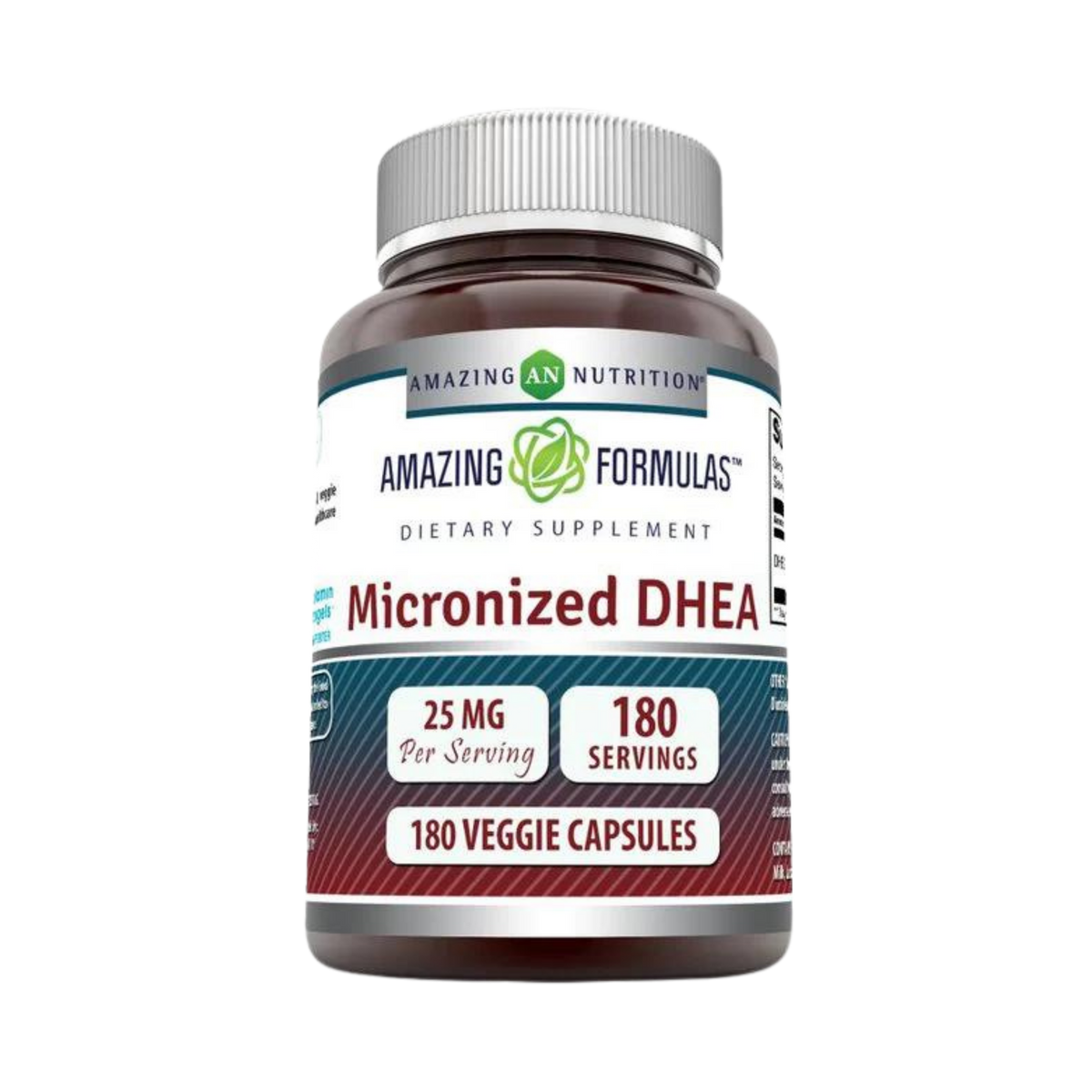 Amazing Formulas, Micronized DHEA, 25mg, 180 Capsules