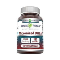 Amazing Formulas, Micronized DHEA, 25mg, 180 Capsules