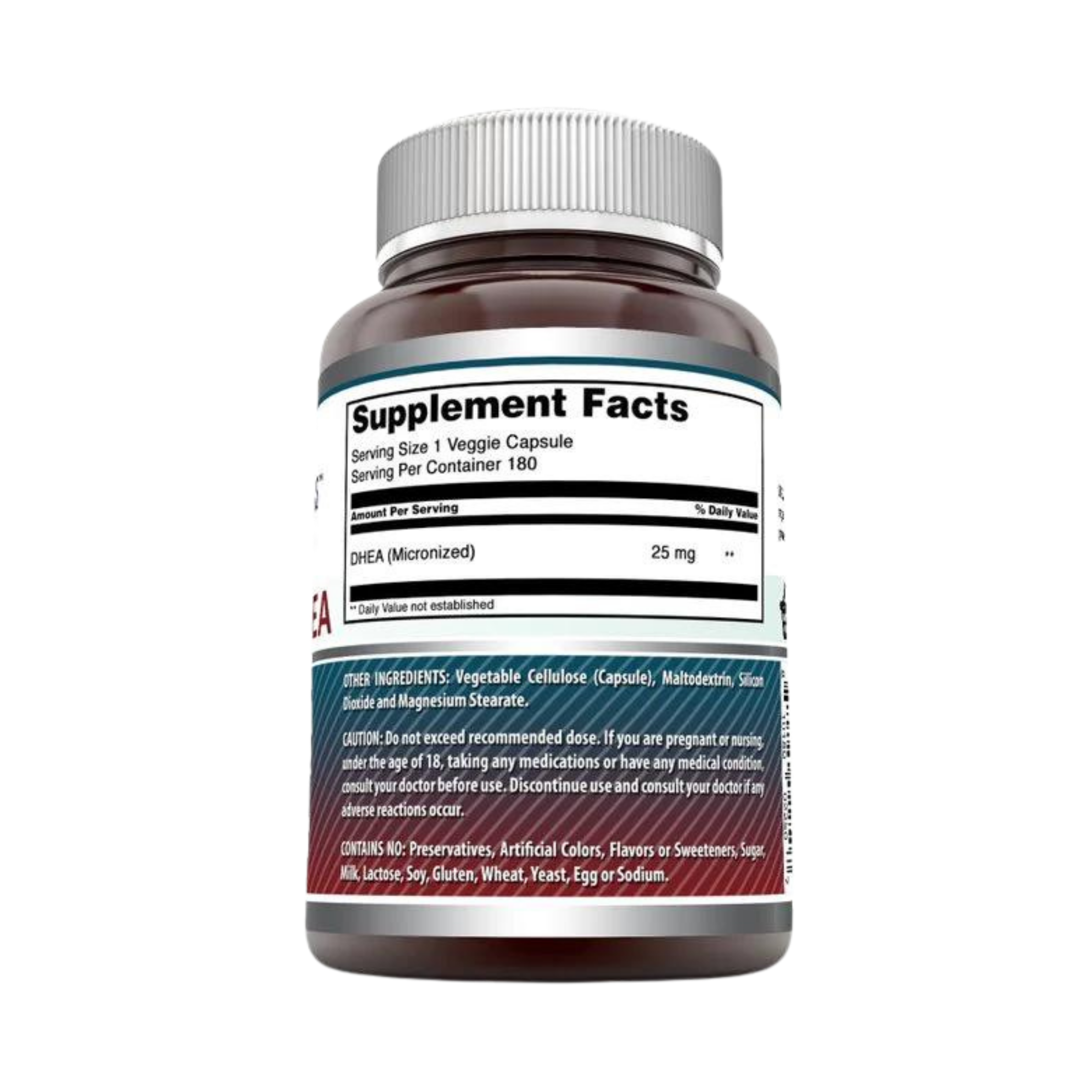 Amazing Formulas, Micronized DHEA, 25mg, 180 Capsules