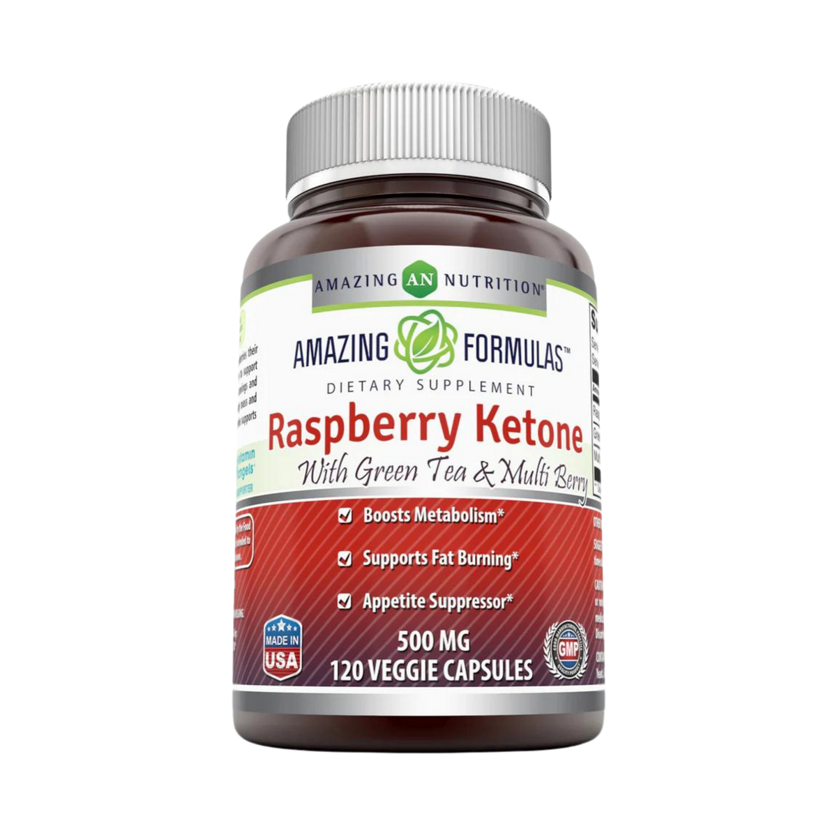 Amazing Formulas, Raspberry Ketone, 500 Mg, 120 Vcaps