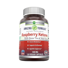 Amazing Formulas, Raspberry Ketone, 500 Mg, 120 Vcaps