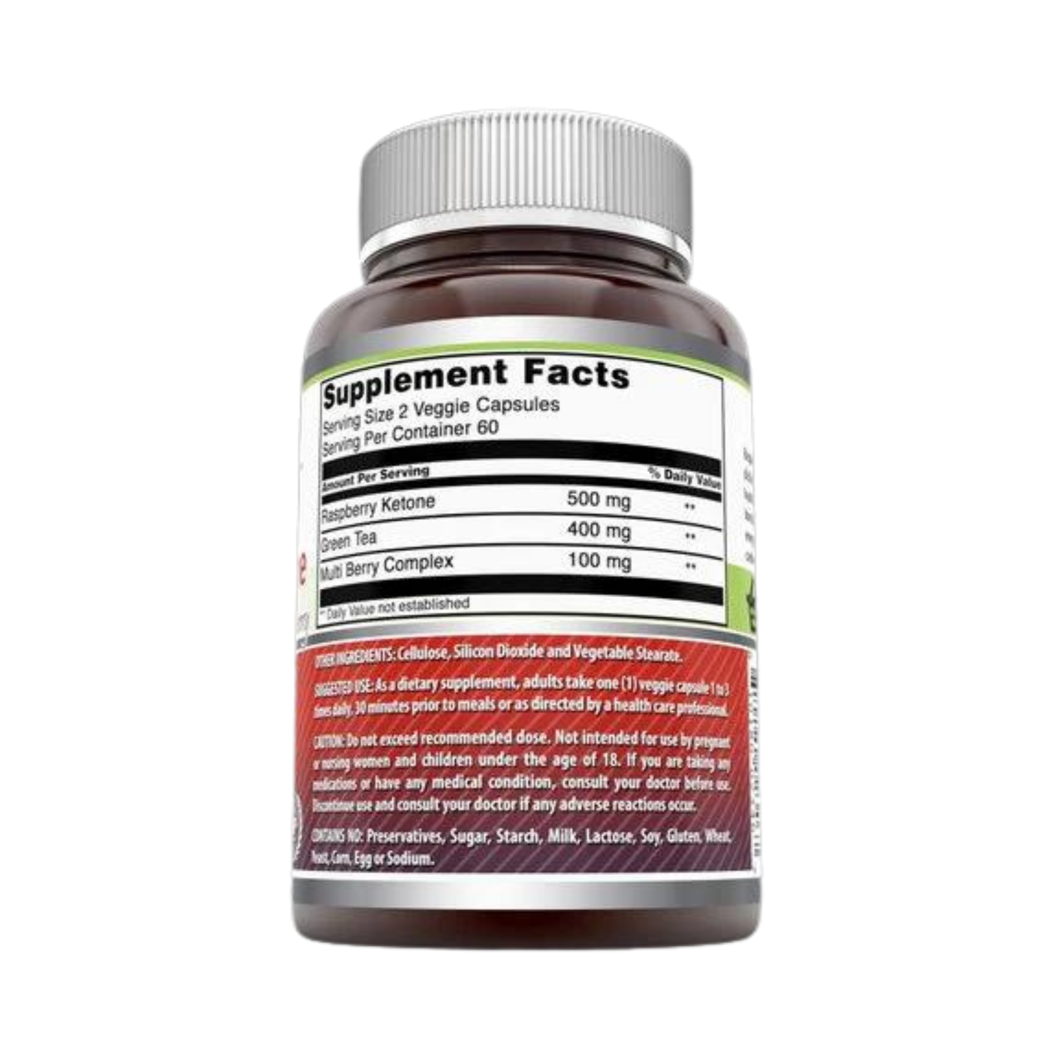 Amazing Formulas, Raspberry Ketone, 500 Mg, 120 Vcaps